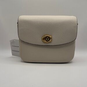 Coach Ivory Leather Crossbody Bag